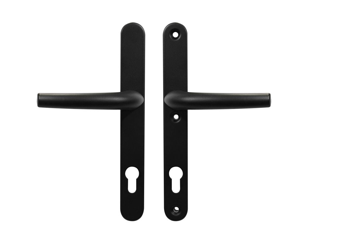 Richter tschechischer RHD.002 F9005 für Plastikentüren - Griff/Knopf