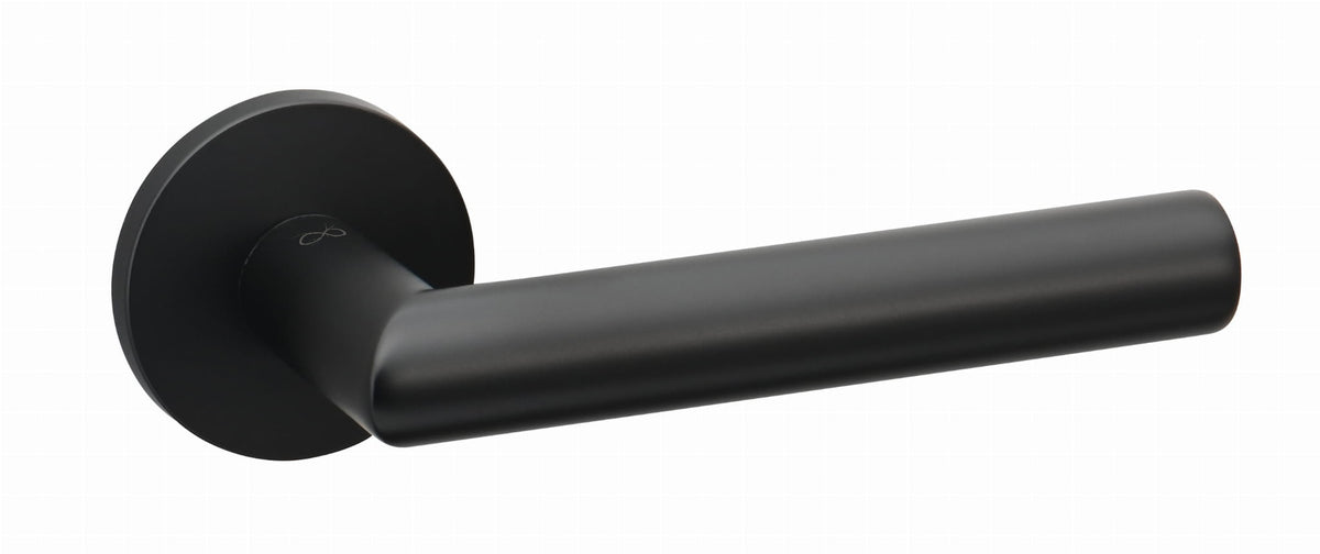 Infinity Line Ronda FIT KRD O BOO schwarz - Türgriff auf runder Rosette