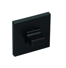 Infinity Line TORO FIT KTO schwarz B00 - Türgriff auf quadratischer Rosette