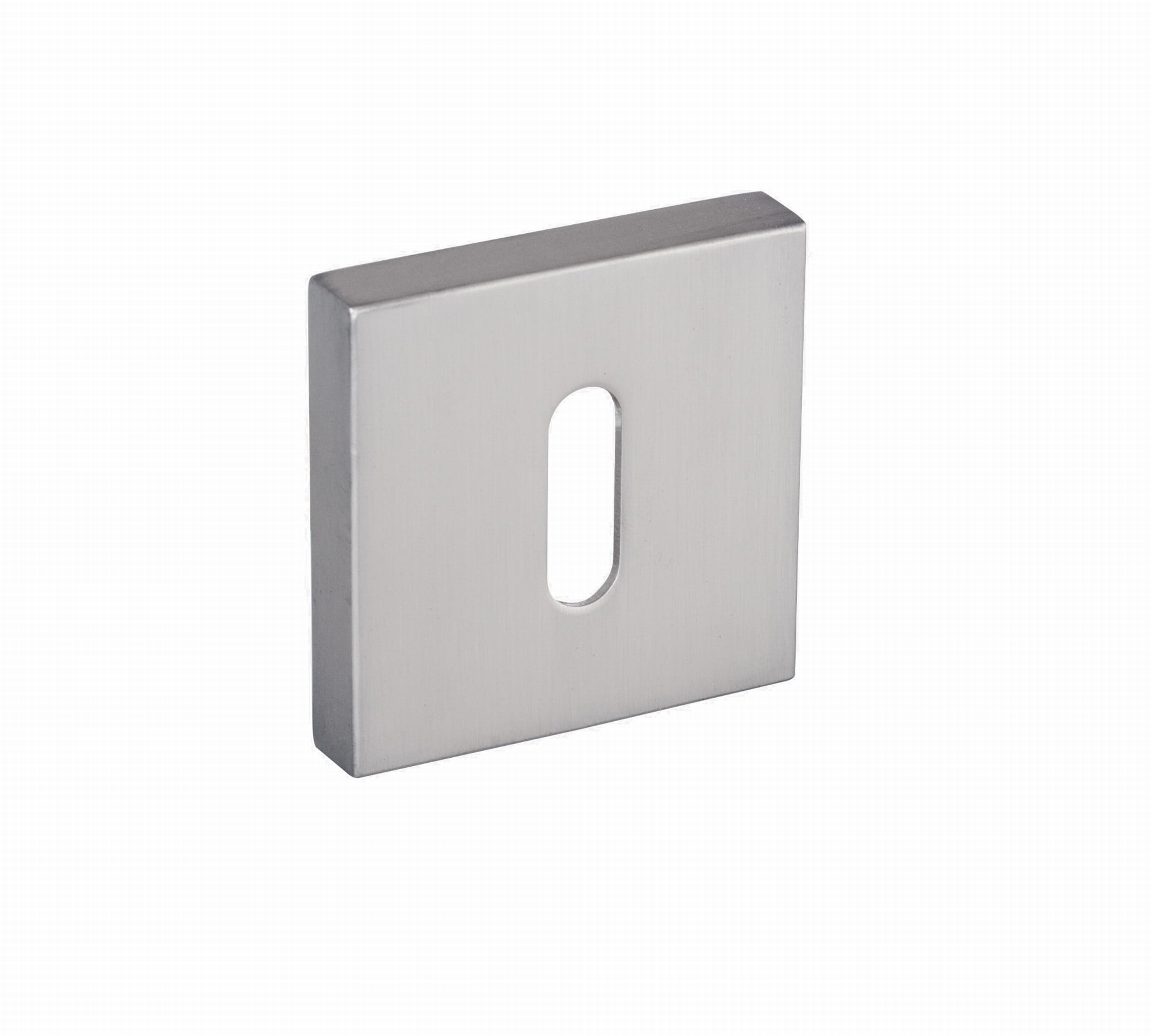 Infinity Line Volare KVOL 600 Satinmatte - Türgriff auf quadratischer Rosette