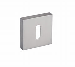 Infinity Line Volare KVOL 600 Satinmatte - Türgriff auf quadratischer Rosette