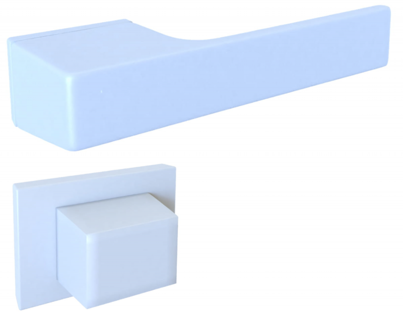 Sky KSKY White 800 - Door Handle on a Rose