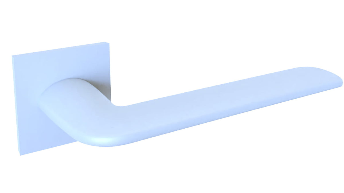 Infinity Line Stinger FIT weiß KSR 800 - Türgriff auf quadratischer Rosette