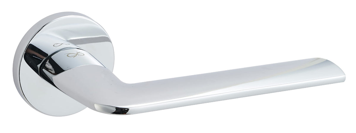 Stinger FIT KSR O 700 Chrome - Door Handle on a Round Rose