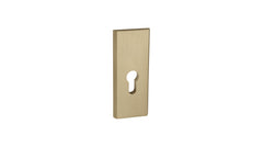 THEO Patina K+G -External Door Handle on a Backplate
