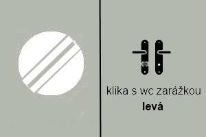Sofia exclusive  - Door Handle on a Backplate
