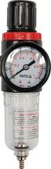 Air pressure regulator 1/4", max. 0.93MPa, with filter (15ccm)